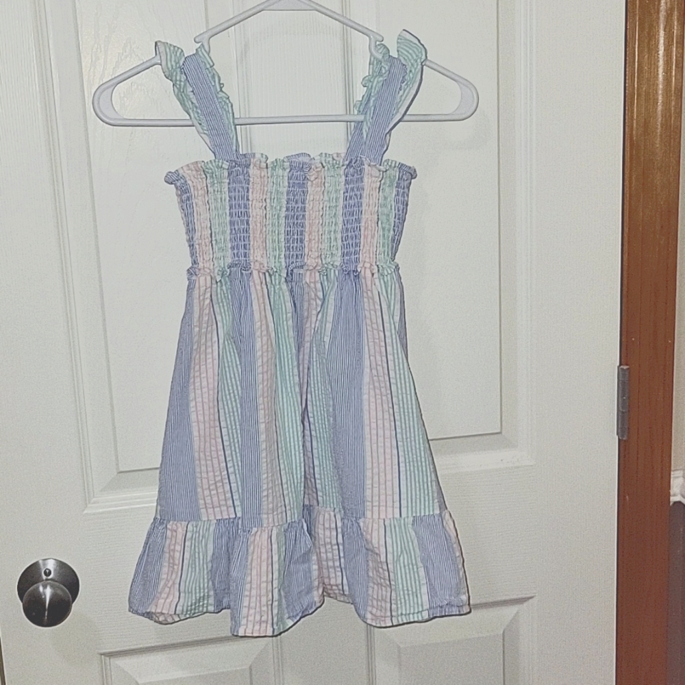 Pastel Janie and Jack 'Emily' sundress sz 7